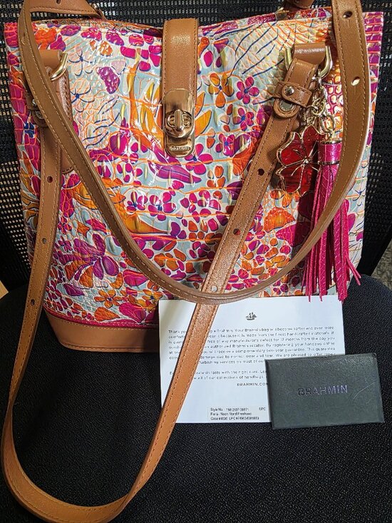 Brahmin Handbags - Brahmin Fiora - Neon Floral